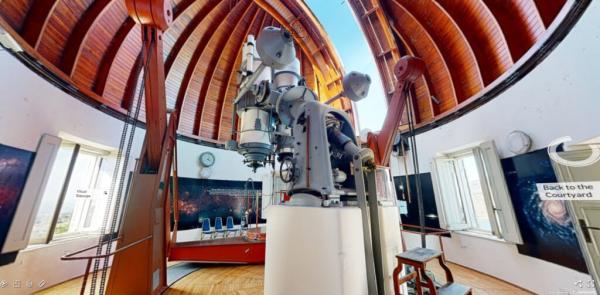 Tham Quan Online Kính Viễn Vọng Của Đài Thiên Văn Vatican