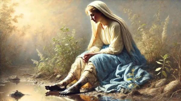 Và Nếu Miêu Tả Đức Maria Với Đôi Chân Lấm Lem?