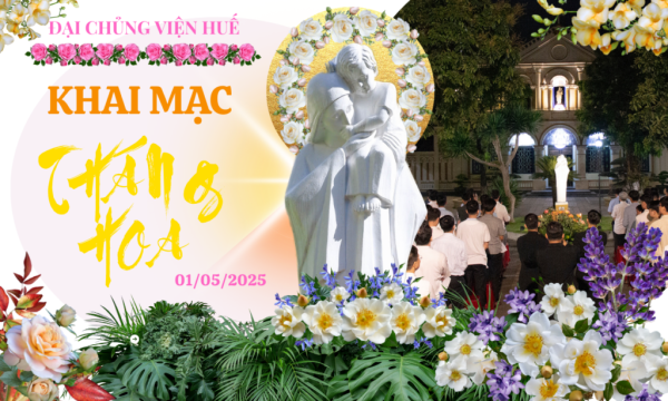 ĐCV Huế: Hình Ảnh Khai Mạc Tháng Hoa Đức Mẹ 2025