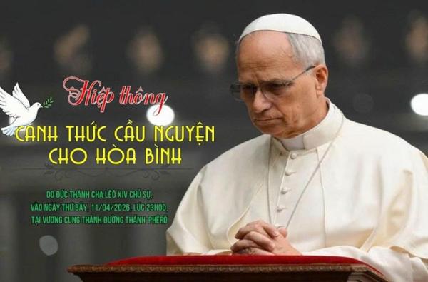 Buổi Canh Thức Cầu Nguyện Cho Hòa Bình Sử Dụng Ánh Sáng Từ Ngọn Đèn Hòa Bình Ở Assisi