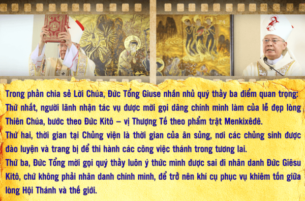 ĐCV Huế: Bài Giảng Của Đức Tổng Giuse Đặng Đức Ngân Trong Thánh Lễ Bế Giảng Năm Tu Học 2025-2026
