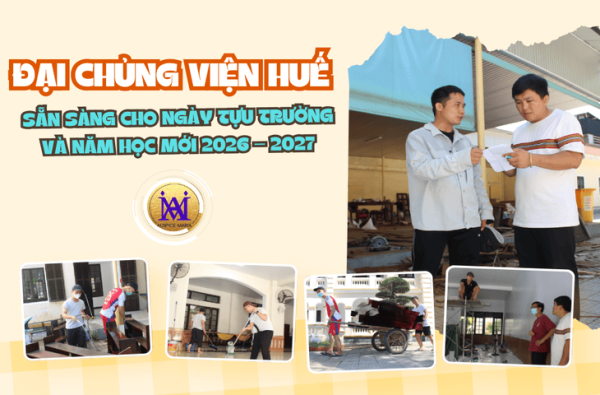 Đại Chủng Viện Huế: Sẵn Sàng Cho Năm Học Mới 2026-2027