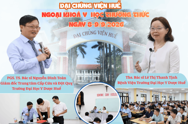ĐCV Huế: Ngoại Khóa Y Học Thường Thức
