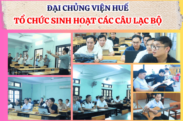 ĐCV Huế: Các Câu Lạc Bộ Bắt Đầu Sinh Hoạt